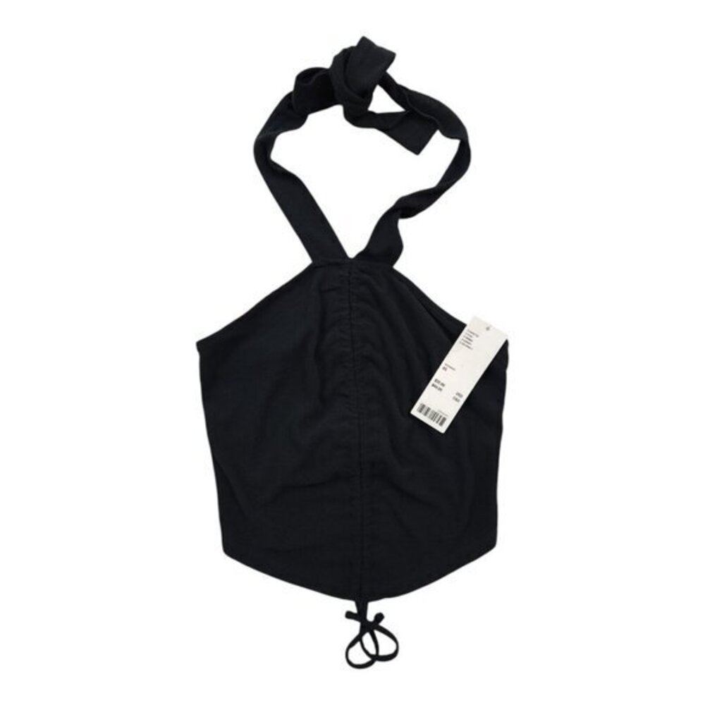 New Urban Outfitters Halter Top‎ Womens XS Black